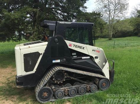 terex 110 skid steer specs|terex track loaders for sale.